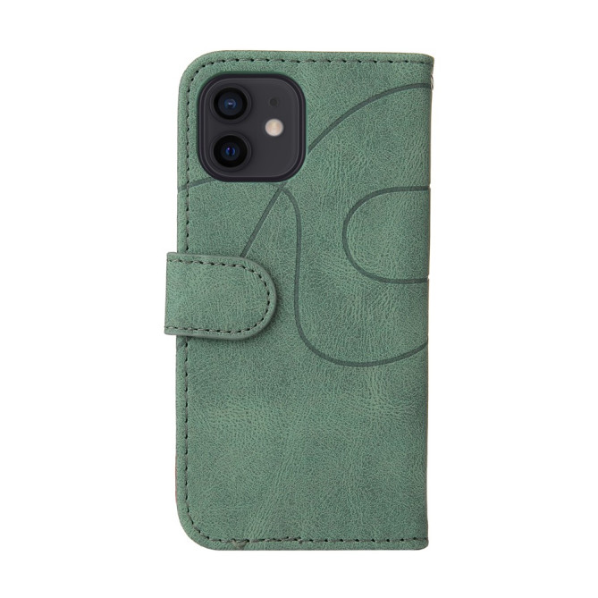 Housse iPhone 13 mini Portefeuille Support Bicolore