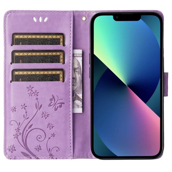 Housse iPhone 13 mini Portefeuille Support Modèle 4