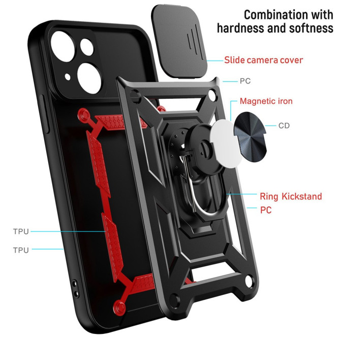 Housse iPhone 13 mini avec Support Modèle 3