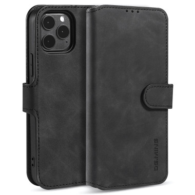 Housse iPhone 13 mini DG.MING Portefeuille Support Rétro