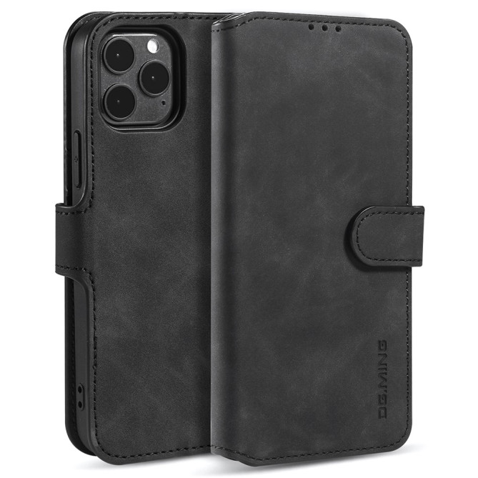 Housse iPhone 13 mini DG.MING Portefeuille Support Rétro