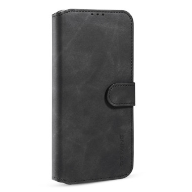 Housse iPhone 13 mini DG.MING Portefeuille Support Rétro