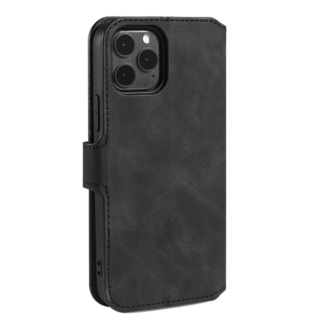 Housse iPhone 13 mini DG.MING Portefeuille Support Rétro
