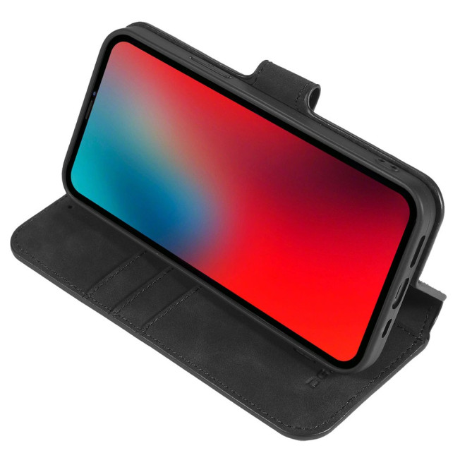 Housse iPhone 13 mini DG.MING Portefeuille Support Rétro