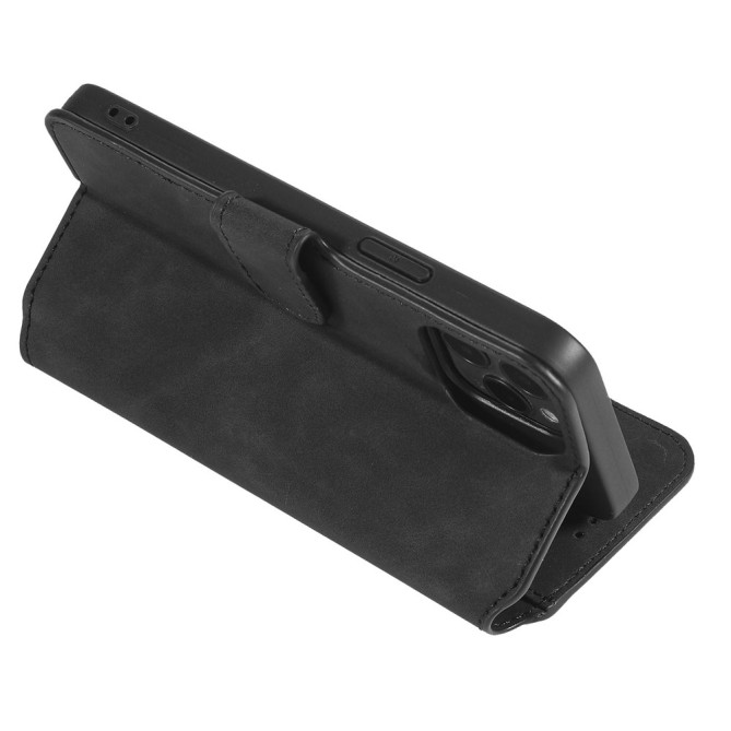 Housse iPhone 13 mini DG.MING Portefeuille Support Rétro