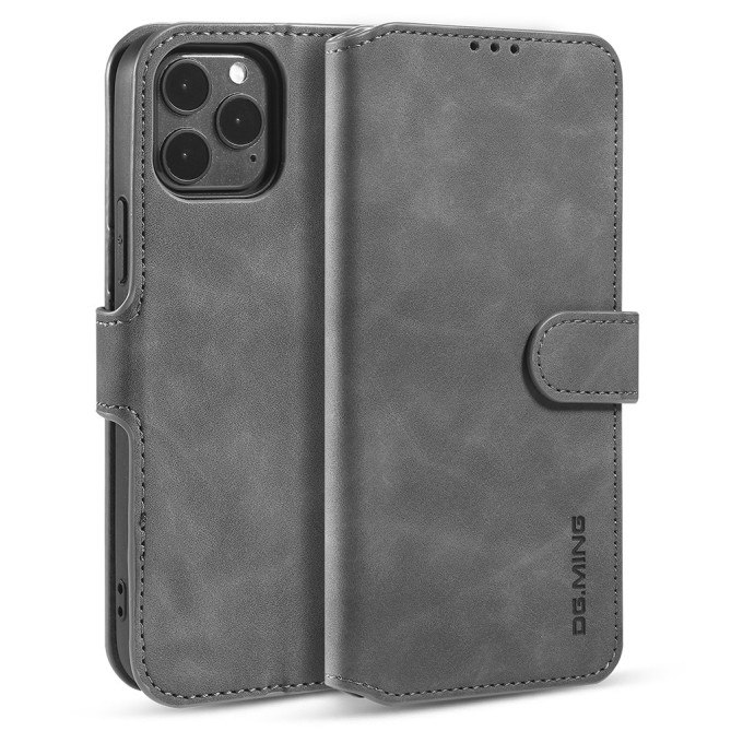 Housse iPhone 13 mini DG.MING Portefeuille Support Rétro