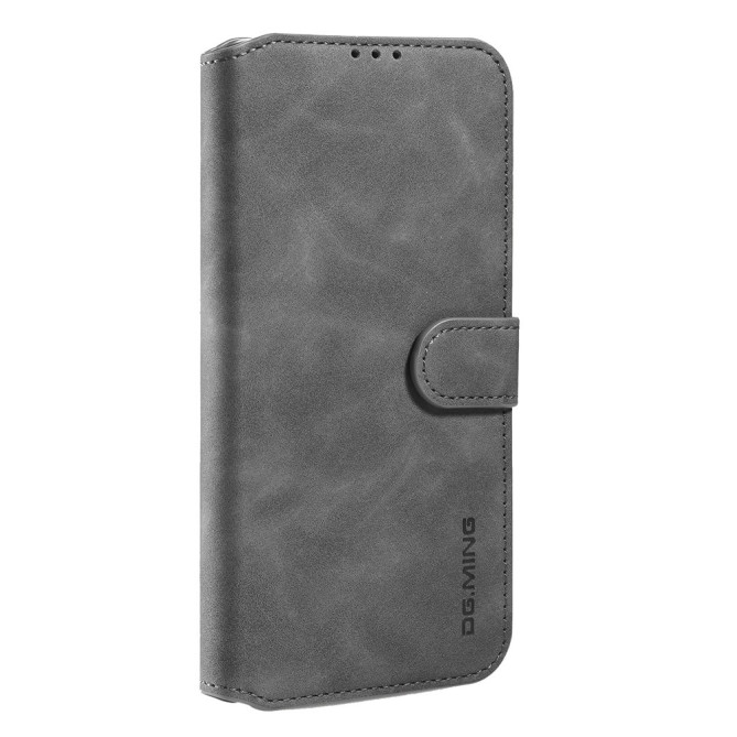 Housse iPhone 13 mini DG.MING Portefeuille Support Rétro