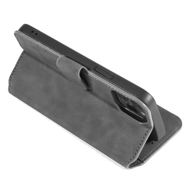 Housse iPhone 13 mini DG.MING Portefeuille Support Rétro