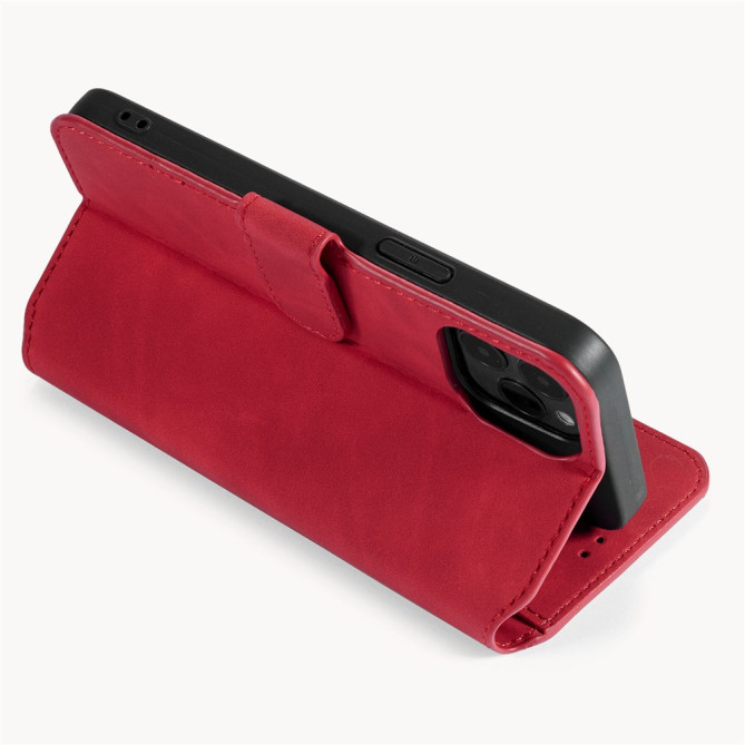 Housse iPhone 13 mini DG.MING Portefeuille Support Rétro