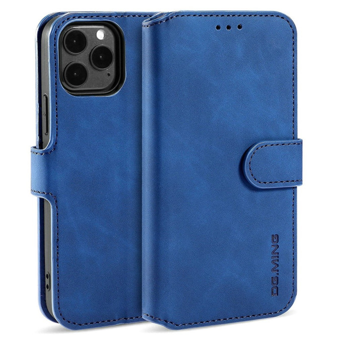 Housse iPhone 13 mini DG.MING Portefeuille Support Rétro
