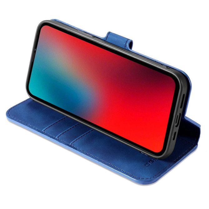 Housse iPhone 13 mini DG.MING Portefeuille Support Rétro