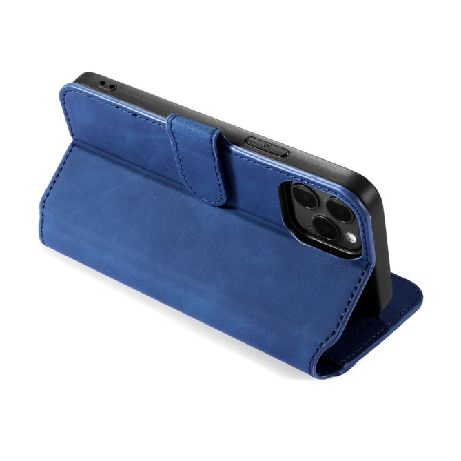 Housse iPhone 13 mini DG.MING Portefeuille Support Rétro