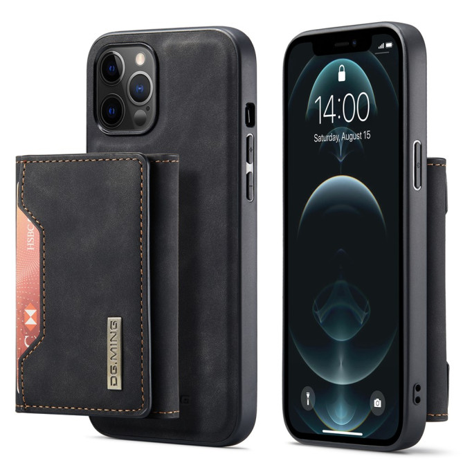 Housse iPhone 13 mini DG.MING Portefeuille Support Magnétique