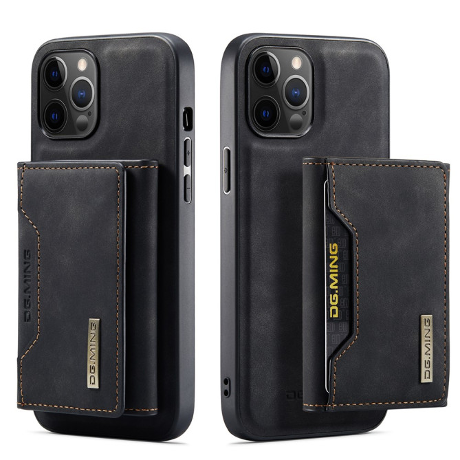 Housse iPhone 13 mini DG.MING Portefeuille Support Magnétique
