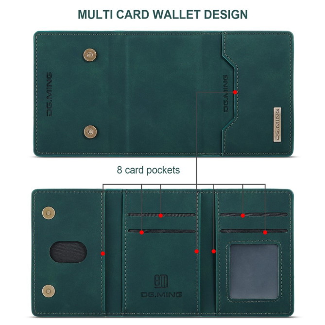 Housse iPhone 13 mini DG.MING Portefeuille Support Magnétique