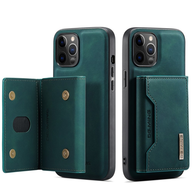 Housse iPhone 13 mini DG.MING Portefeuille Support Magnétique