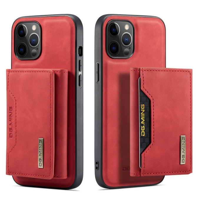 Housse iPhone 13 mini DG.MING Portefeuille Support Magnétique