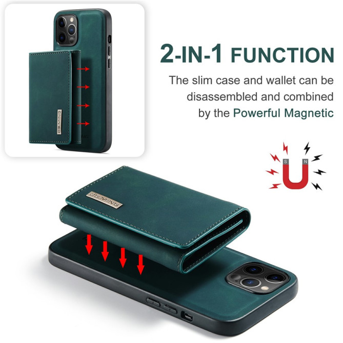 Housse iPhone 13 mini DG.MING Portefeuille Support Magnétique Modèle 2