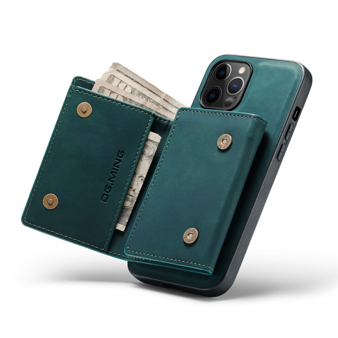 Housse iPhone 13 mini DG.MING Portefeuille Support Magnétique Modèle 2