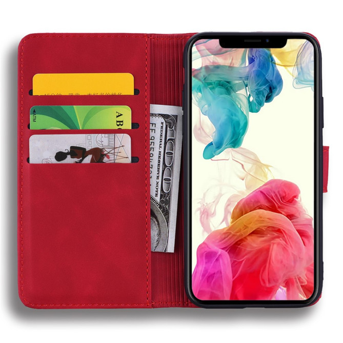 Housse iPhone 13 mini Fleurs Portefeuille Support