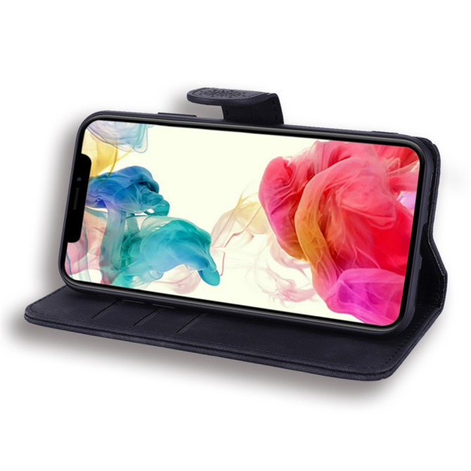 Housse iPhone 13 mini Fleurs Portefeuille Support