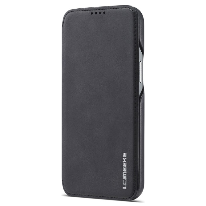 Housse iPhone 13 mini LC.IMEEKE Portefeuille Rétro