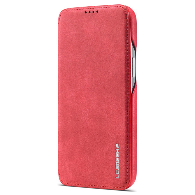 Housse iPhone 13 mini LC.IMEEKE Portefeuille Rétro