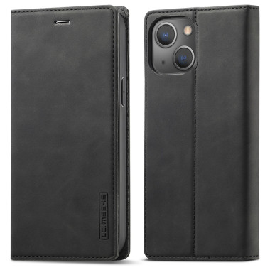 Housse iPhone 13 mini LC.IMEEKE Portefeuille Magnétique