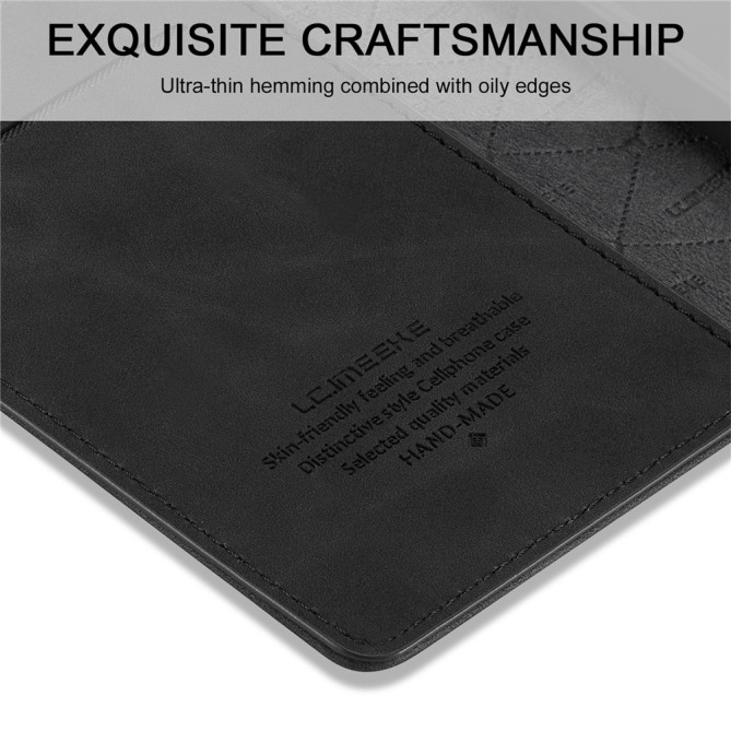 Housse iPhone 13 mini LC.IMEEKE Portefeuille Magnétique