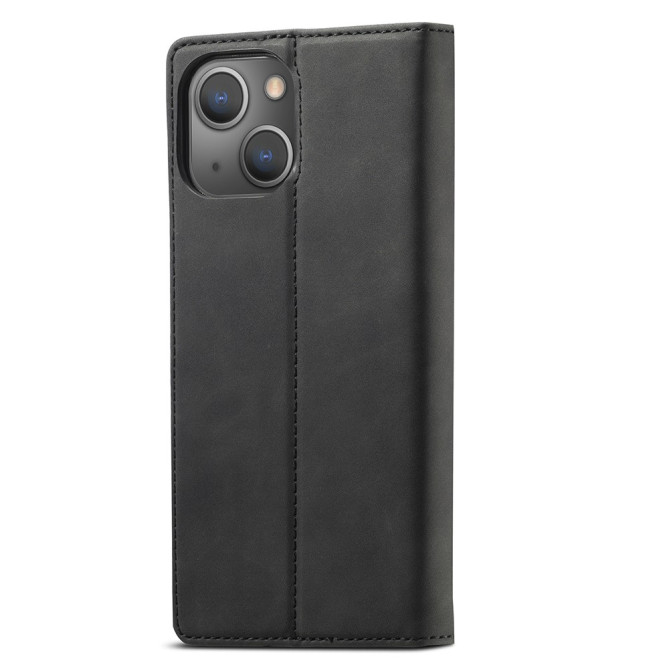 Housse iPhone 13 mini LC.IMEEKE Portefeuille Magnétique