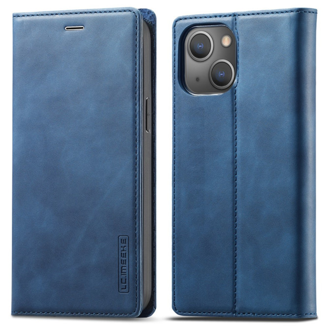 Housse iPhone 13 mini LC.IMEEKE Portefeuille Magnétique