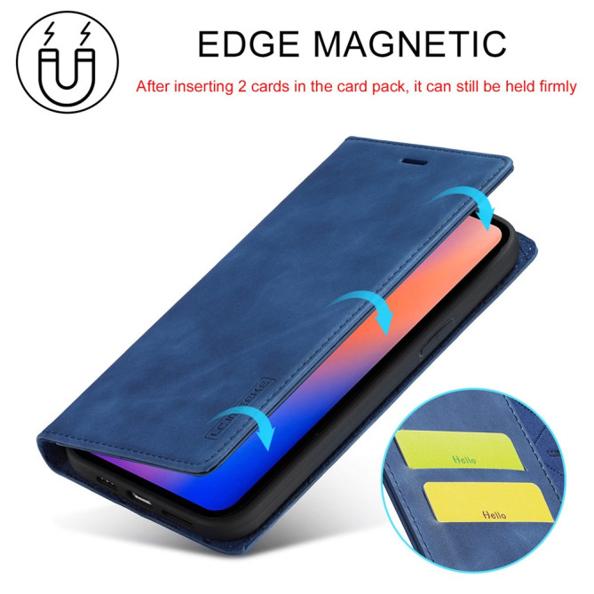 Housse iPhone 13 mini LC.IMEEKE Portefeuille Magnétique