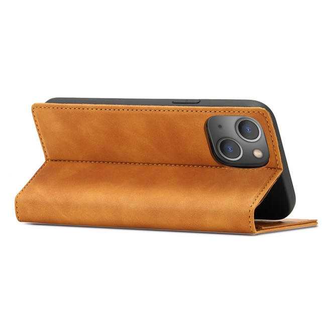 Housse iPhone 13 mini LC.IMEEKE Portefeuille Magnétique