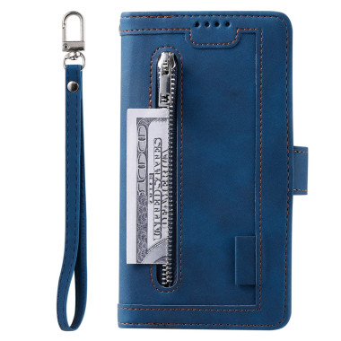 Housse iPhone 13 mini Portefeuille Support avec Dragonne