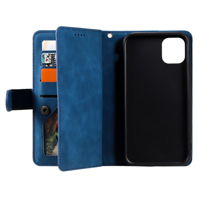 Housse iPhone 13 mini Portefeuille Support avec Dragonne