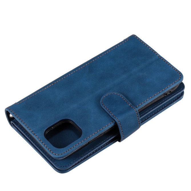 Housse iPhone 13 mini Portefeuille Support avec Dragonne