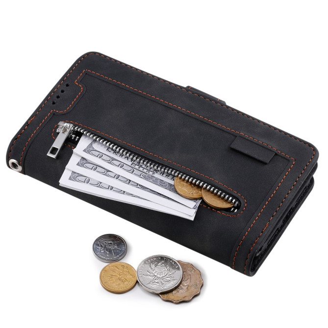 Housse iPhone 13 mini Portefeuille Support avec Dragonne