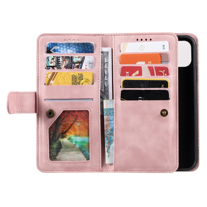 Housse iPhone 13 mini Portefeuille Support avec Dragonne