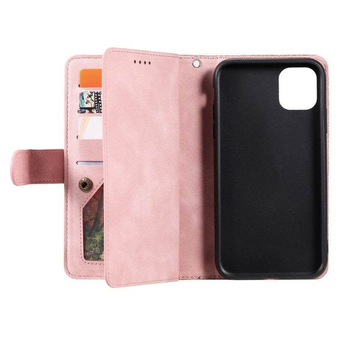 Housse iPhone 13 mini Portefeuille Support avec Dragonne
