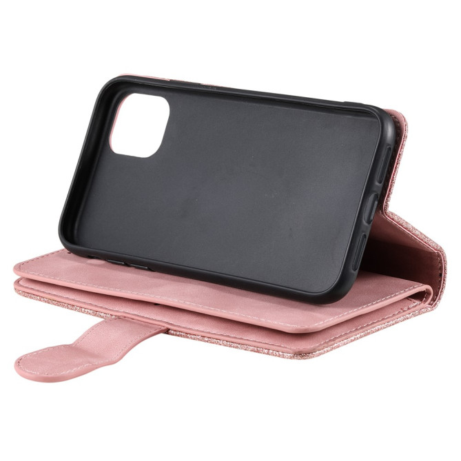 Housse iPhone 13 mini Portefeuille Support avec Dragonne