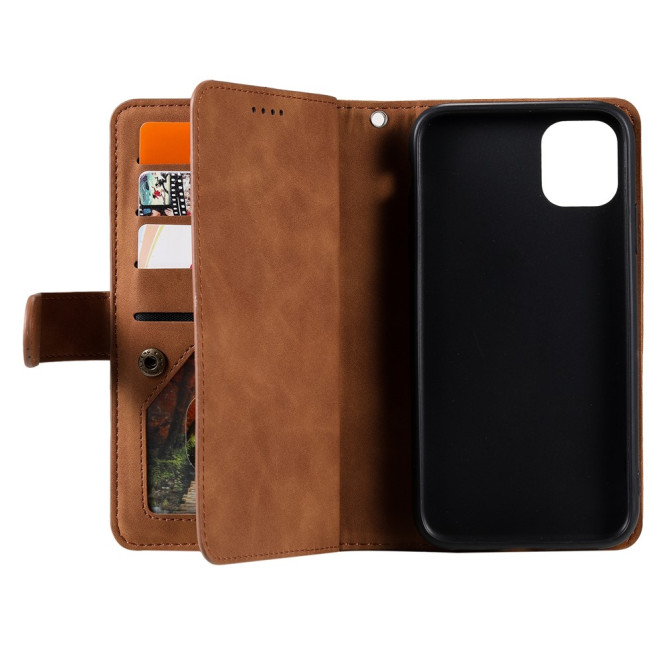 Housse iPhone 13 mini Portefeuille Support avec Dragonne