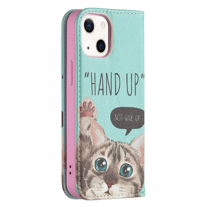 Housse iPhone 13 mini Portefeuille Support Magnétique Modèle 3