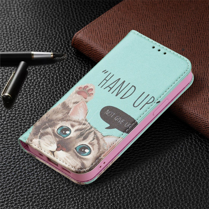 Housse iPhone 13 mini Portefeuille Support Magnétique Modèle 3