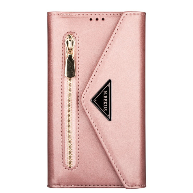 Housse iPhone 13 mini Portefeuille Fermeture Éclair Modèle 2