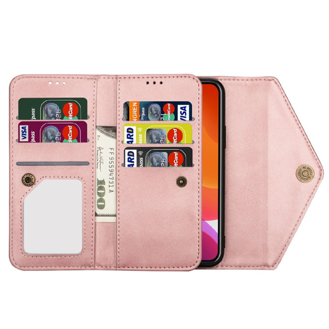 Housse iPhone 13 mini Portefeuille Fermeture Éclair Modèle 2