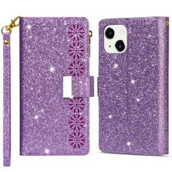 Housse iPhone 13 mini Étoilé Portefeuille Support
