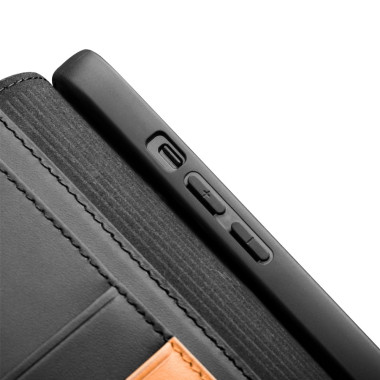 Housse iPhone 13 mini QIALINO Portefeuille Support Modèle 2