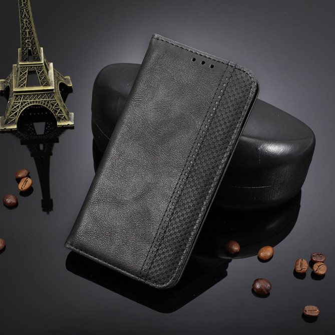 Housse iPhone 13 mini Portefeuille Support Rétro