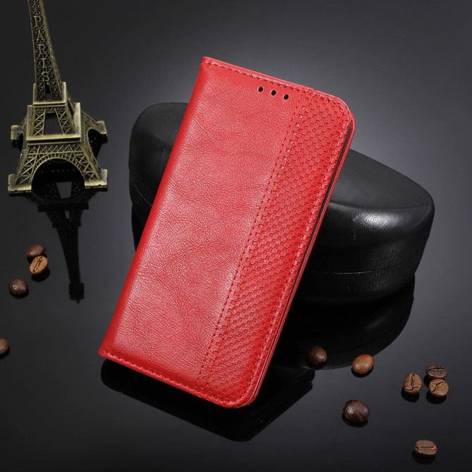 Housse iPhone 13 mini Portefeuille Support Rétro