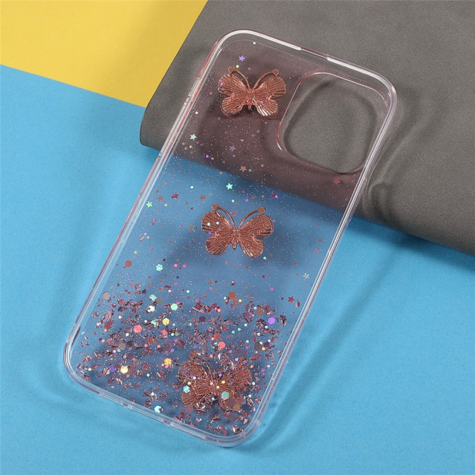 Coque iPhone 13 mini Papillon